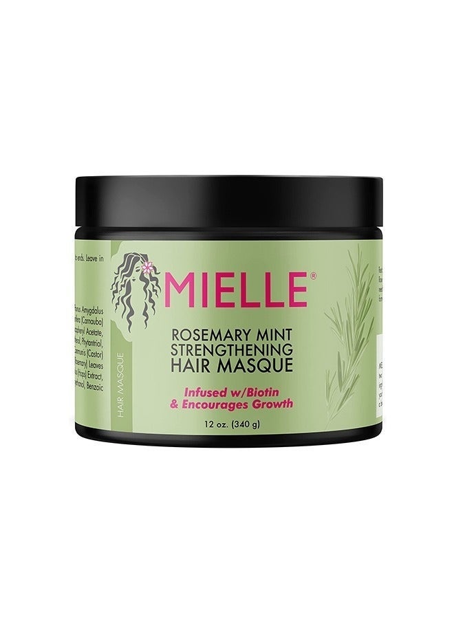Mielle oil Rosemary Rosemary Mint Strengthening Hair Masque 340grams - Image 1